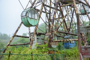 観覧車の近く-化女沼レジャーランド