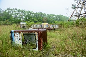 捨てられた受付小屋-化女沼レジャーランド