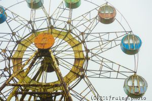 観覧車アップ-化女沼レジャーランド