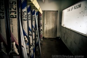 草津シズカ山スキー場-レンタルスキー板置き場 草津シズカ山スキー場-レンタルスキー板置き場