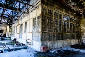 旧北炭清水沢火力発電所:2階 旧北炭清水沢火力発電所:2階