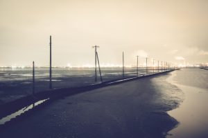 江川海岸2017/12/01　23:20干潮時