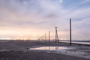 江川海岸2017/12/02　0:53干潮時