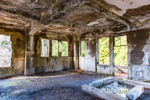 愛宕山鉄道愛宕山駅:駅舎1階部分 愛宕山鉄道愛宕山駅:駅舎1階部分