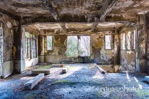 愛宕山鉄道愛宕山駅:駅舎2階部分 愛宕山鉄道愛宕山駅:駅舎2階部分