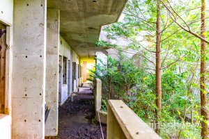 ブラックマンション:1階廊下 ブラックマンション:1階廊下