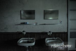 十文字学園河口湖寮(平屋)集会室食堂にある洗面台 十文字学園河口湖寮(平屋)集会室食堂にある洗面台