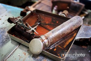 日窒診療所:手術用器具 日窒診療所:手術用器具