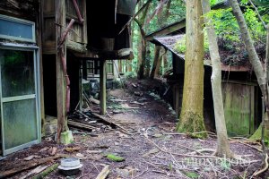 岳集落:集落の道