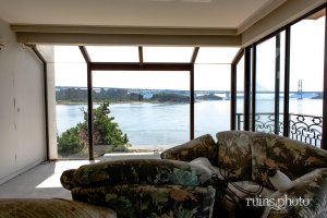 アクア小与島3階、瀬戸大橋が眺められるスイートルーム:2019年撮影(香川県坂出市) アクア小与島3階、瀬戸大橋が眺められるスイートルーム:2019年撮影(香川県坂出市)