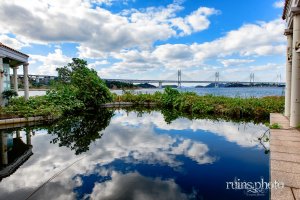 アクア小与島出入り口通路からの眺め:2021年撮影(香川県坂出市) アクア小与島出入り口通路からの眺め:2021年撮影(香川県坂出市)