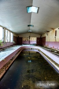 築別炭砿坑口浴場跡、浴場(北海道羽幌町)