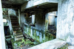 羽幌炭鉱選鉱場：内部構造（北海道羽幌町）