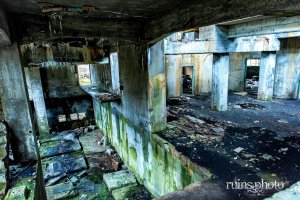 羽幌炭鉱選鉱場：内部構造（北海道羽幌町）