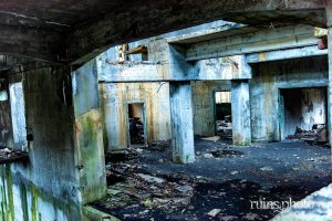 羽幌炭鉱選鉱場：内部構造（北海道羽幌町）