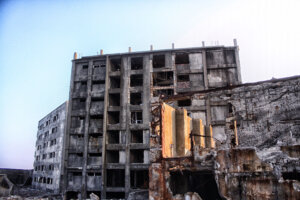 軍艦島30号棟外観